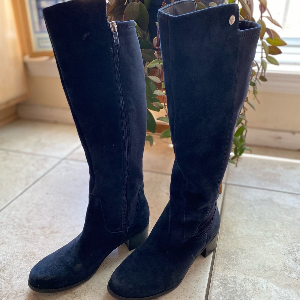 Marc Fisher Blue Suede boots